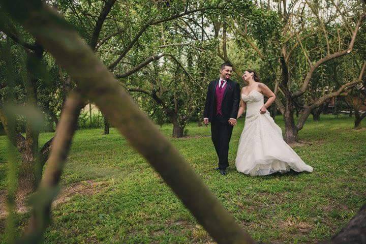 Llegada de novios