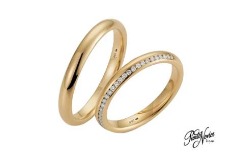 Argollas oro 18 kl