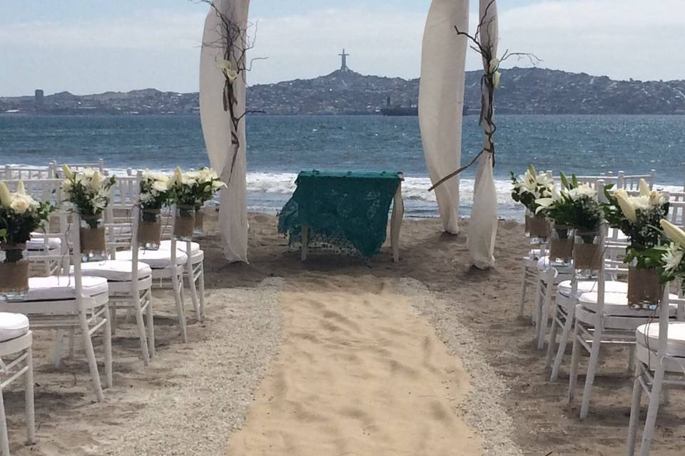Matrimonio Playa Tololo