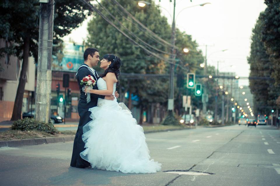 Calle en concepción