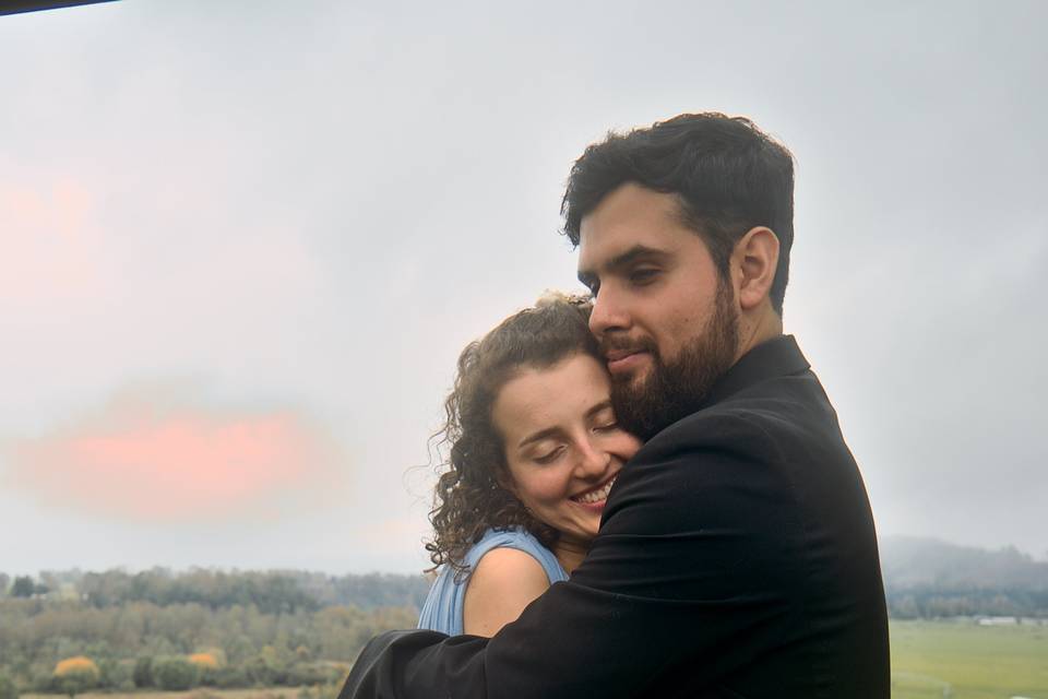 Constanza y Sebastián Civil