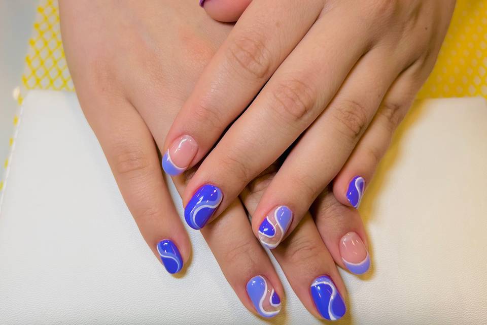 Manicure con diseño