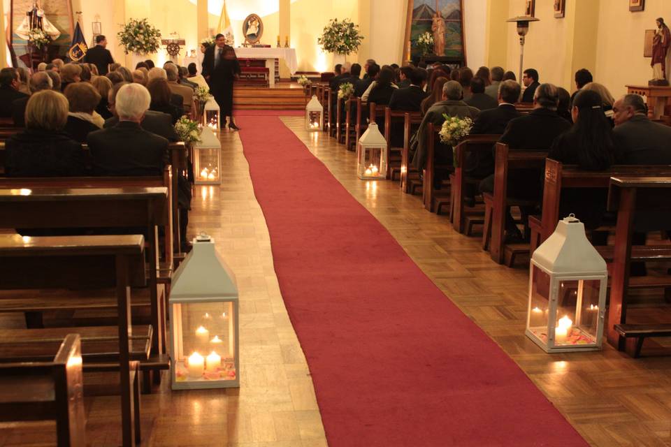 Ambientación iglesia