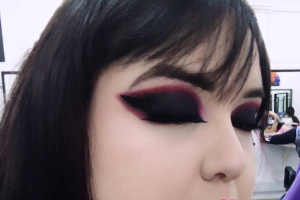 Maquillaje estilo gótico