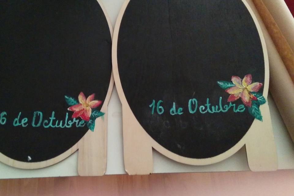 Pizarra personalizada