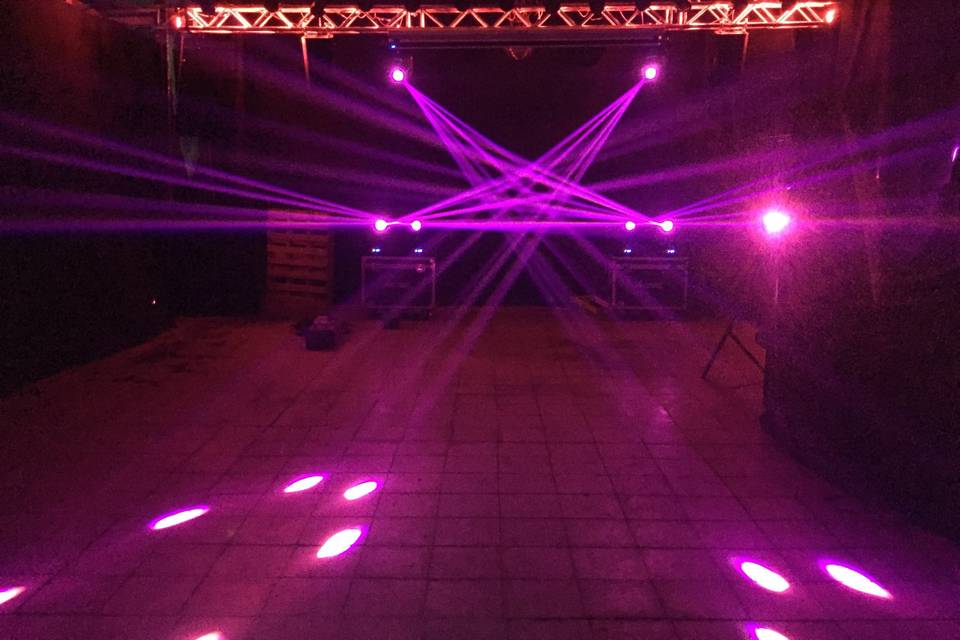Iluminación beam 5r