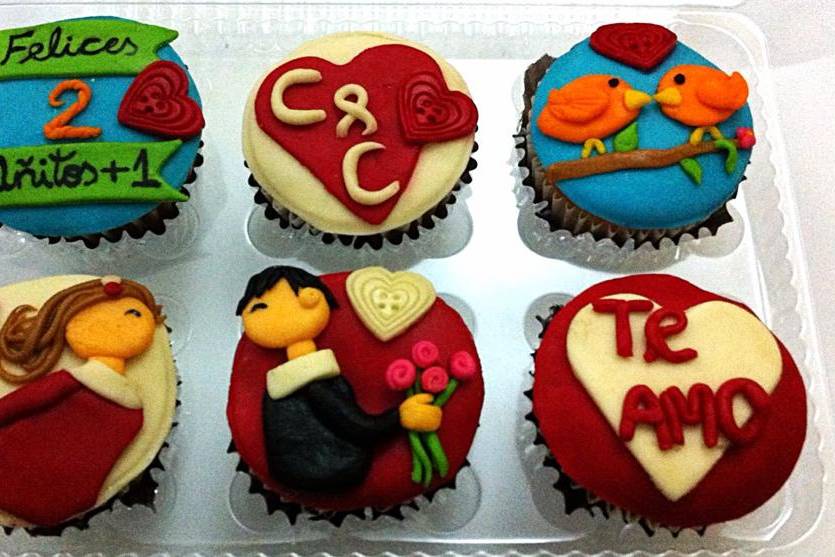 Cupcakes amor