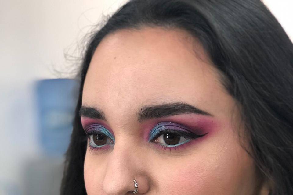 Semi cutcrease colorido