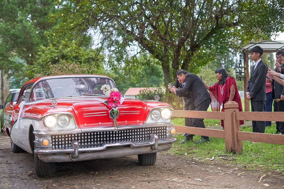 Los novios al paseo