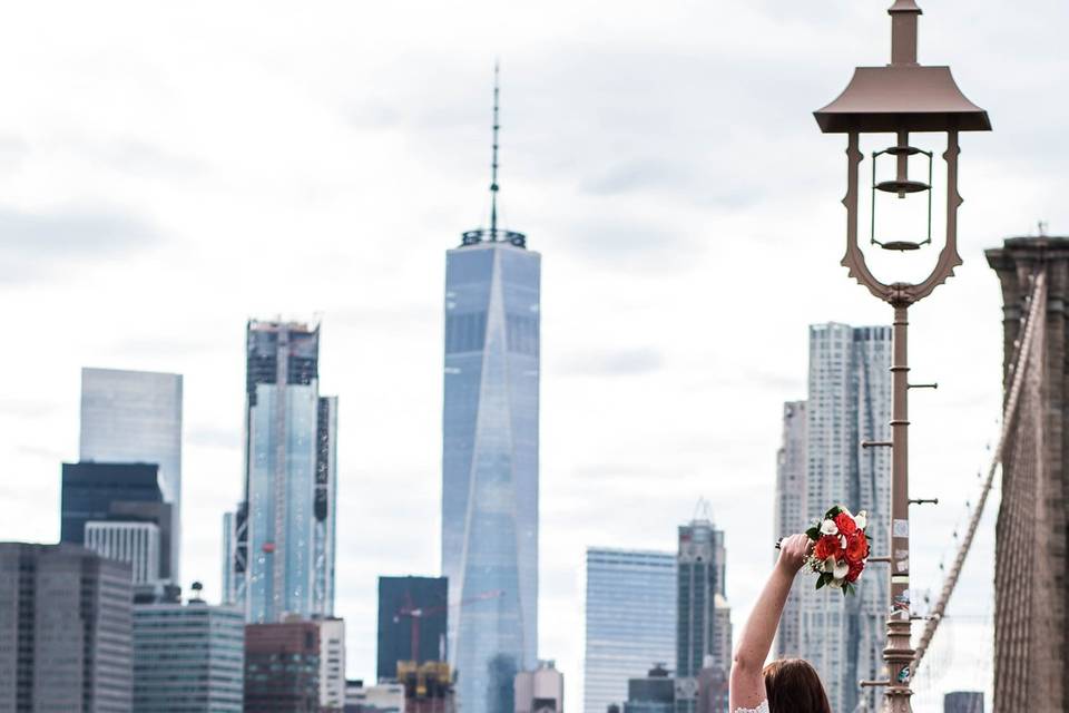 Novia en Brooklyn