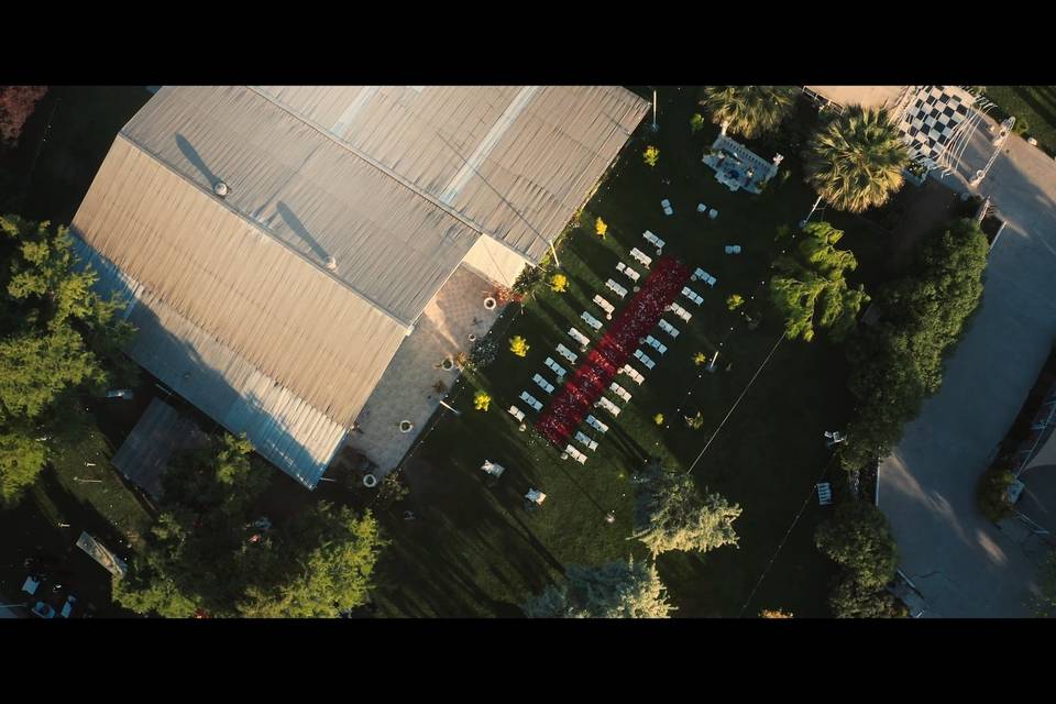 Toma aérea de casa
