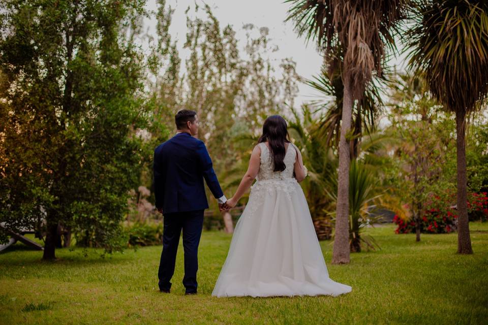 Vestido princesa con bordado