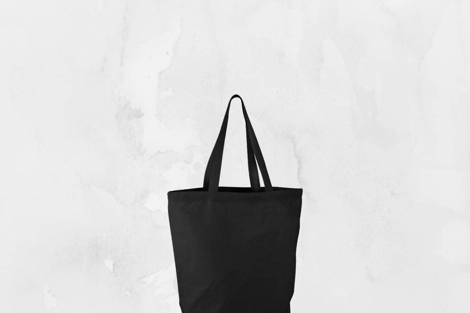 Totebag flat black