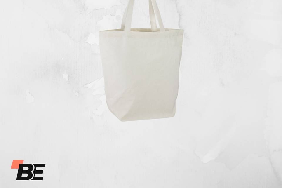 Totebag flat white