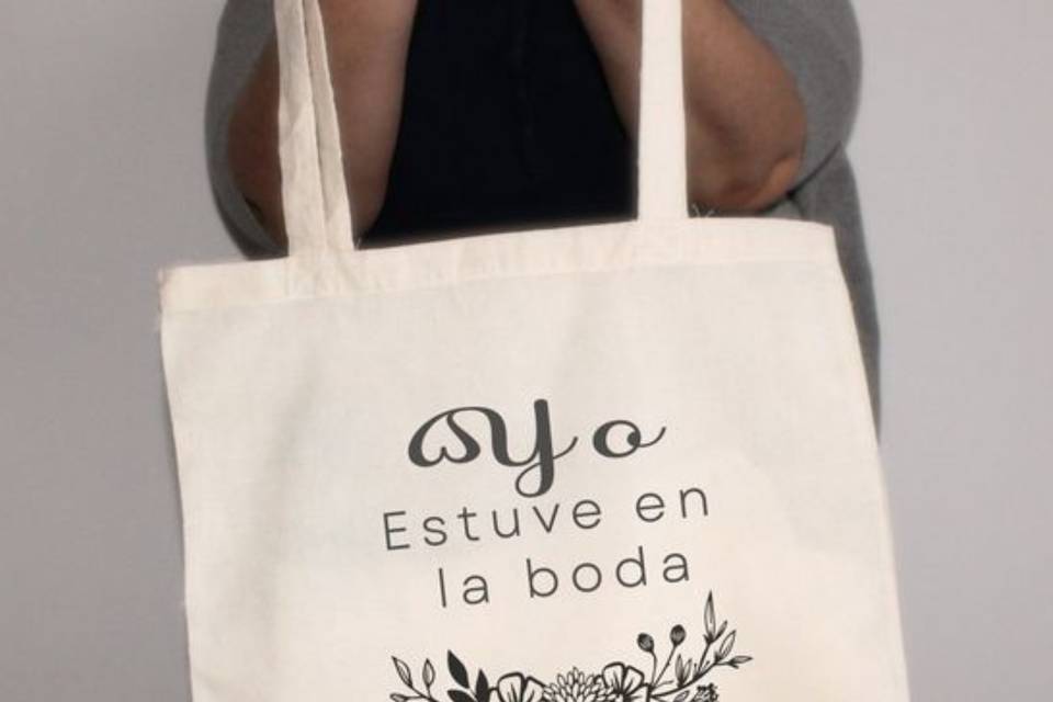 Totebag estampada recuerdo