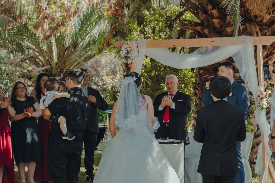 Fotografía de la ceremonia