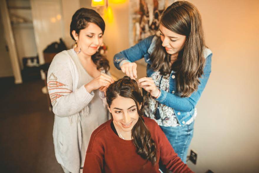 Peinado y maquillaje novias