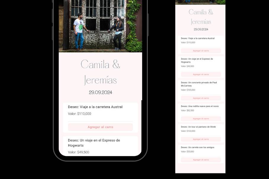 Lista de deseos digital