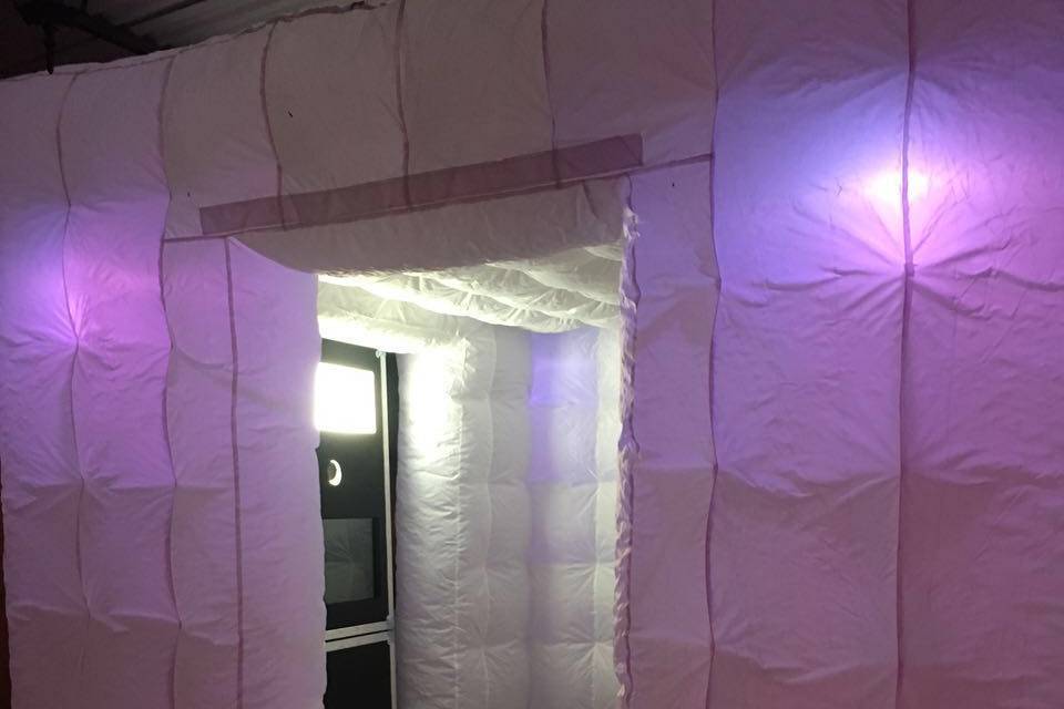 Cabina Inflable LED