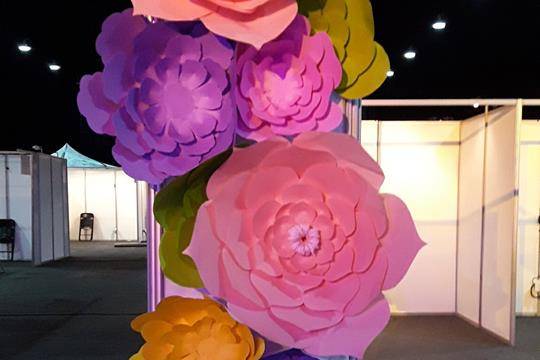 Flor de papel petalo x petalo