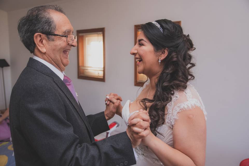 Abuelito y novia - dani&gabo