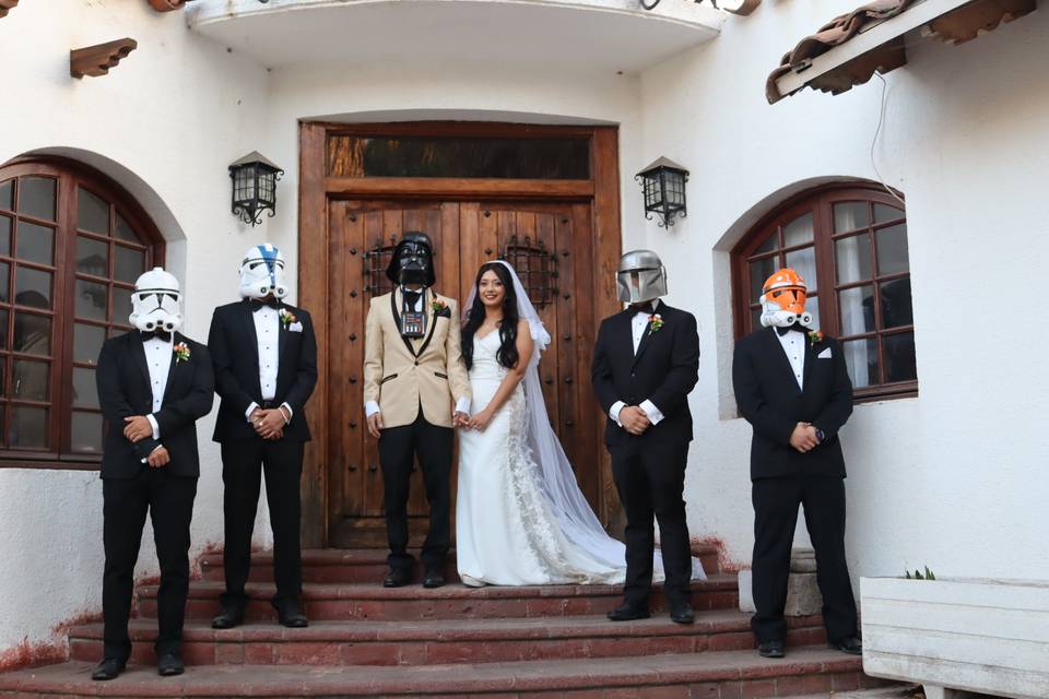 Ceremonia temática star wars