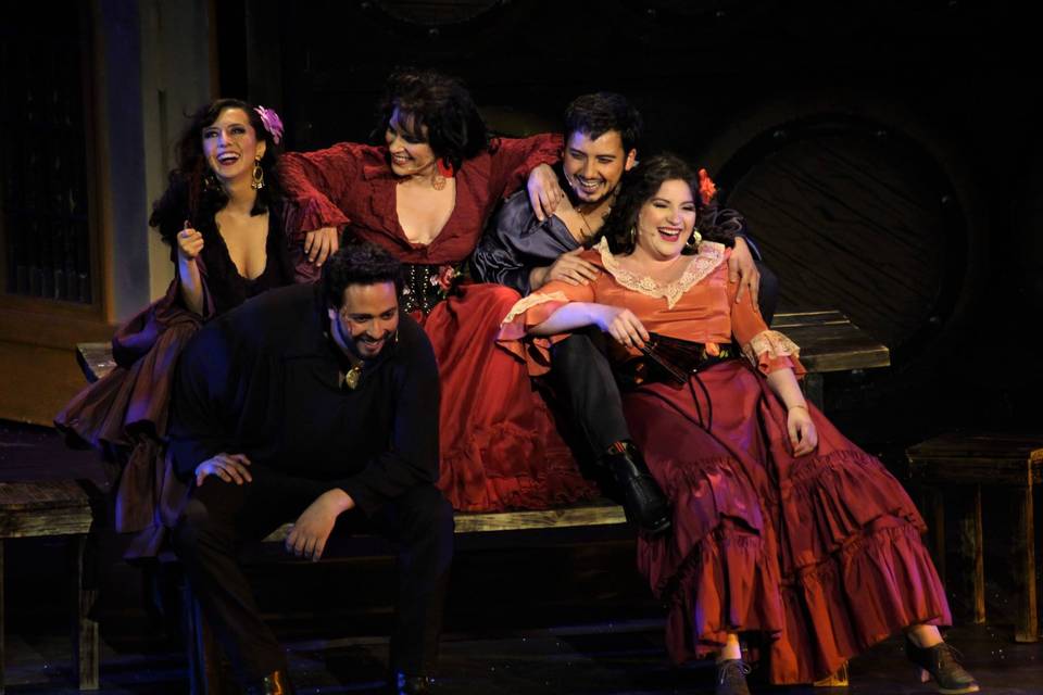 Frasquita en ópera Carmen
