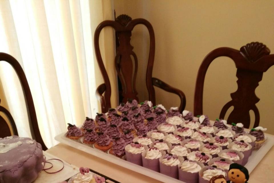 80 cupcakes matrimonio