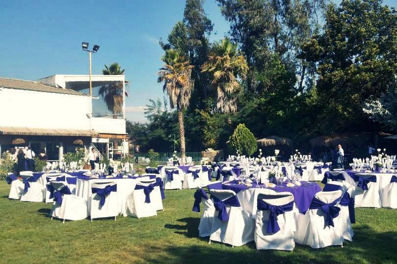 Cena al aire libre