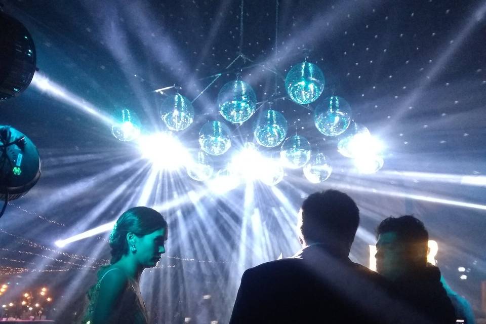 DJ iluminación