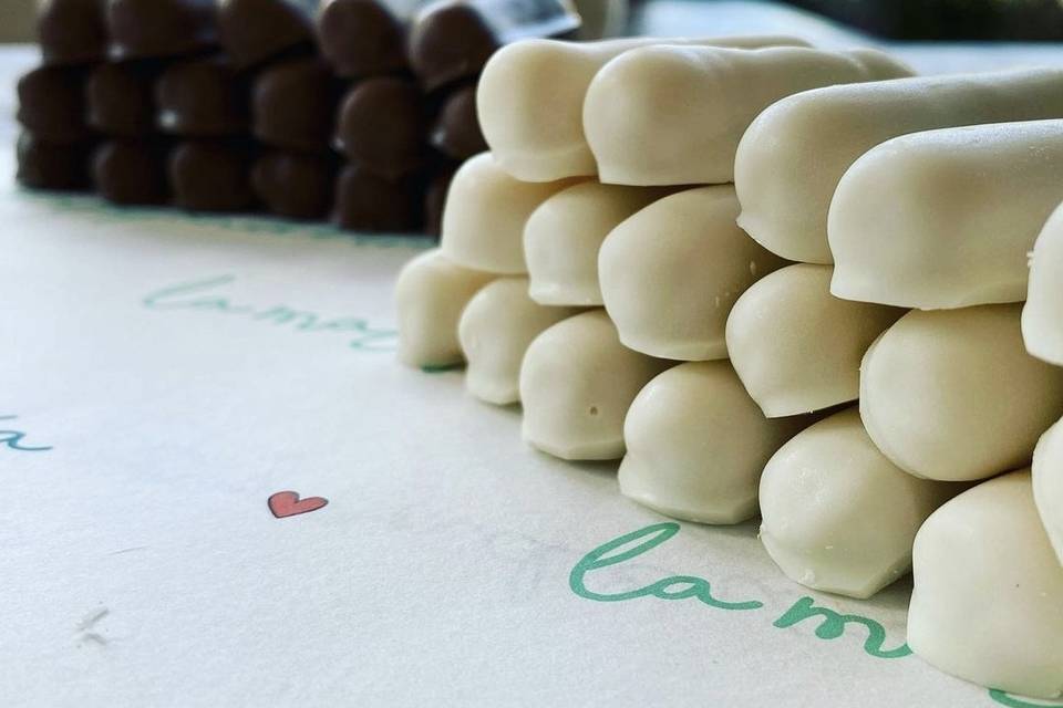Bombones de mazapán