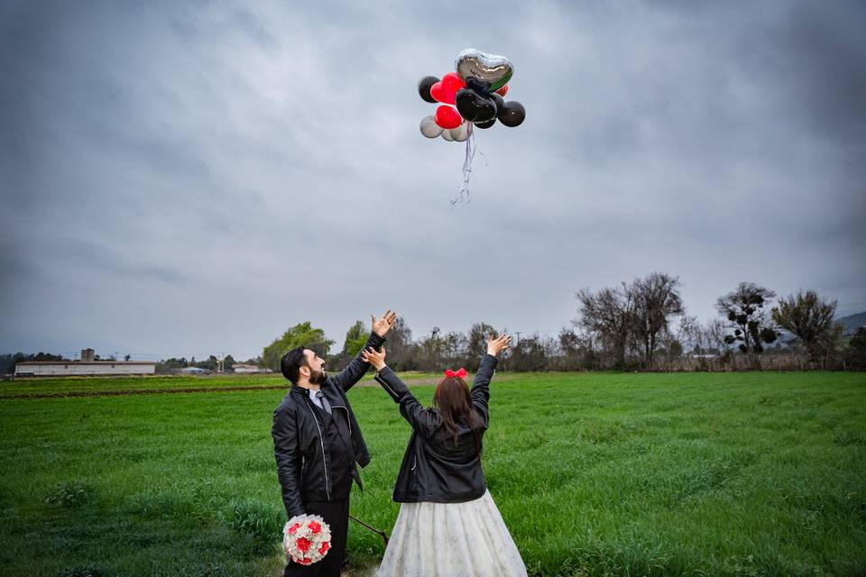 Novios - sesión post boda