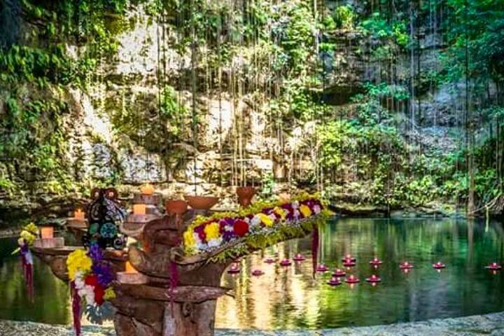 Cenote ritual