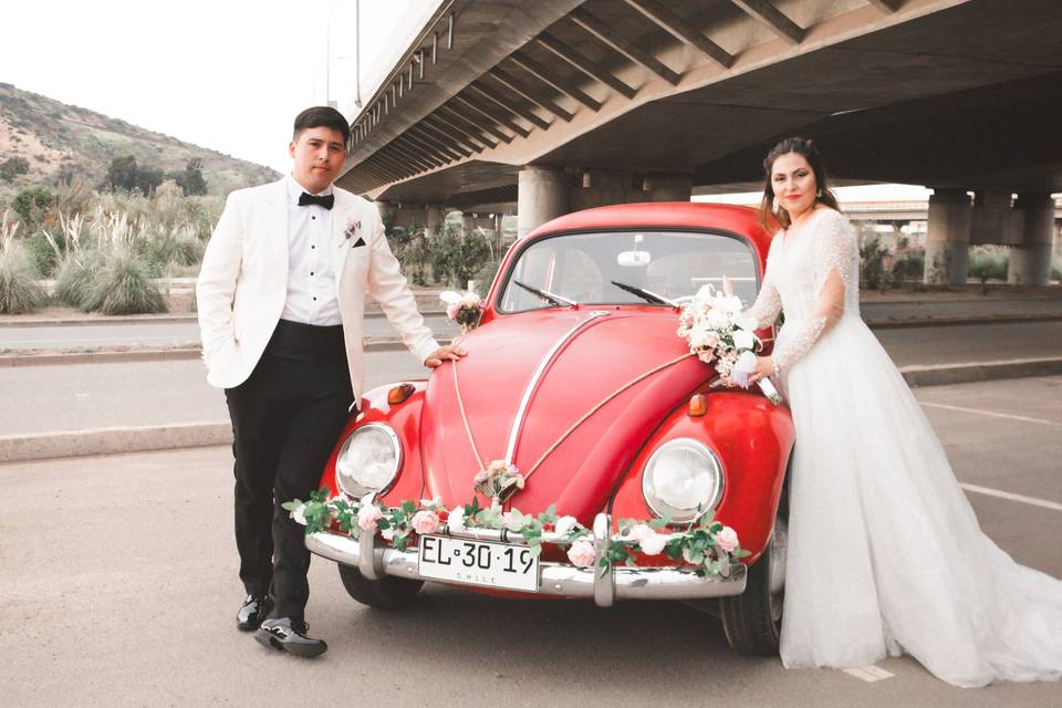 Auto para alquiler de eventos