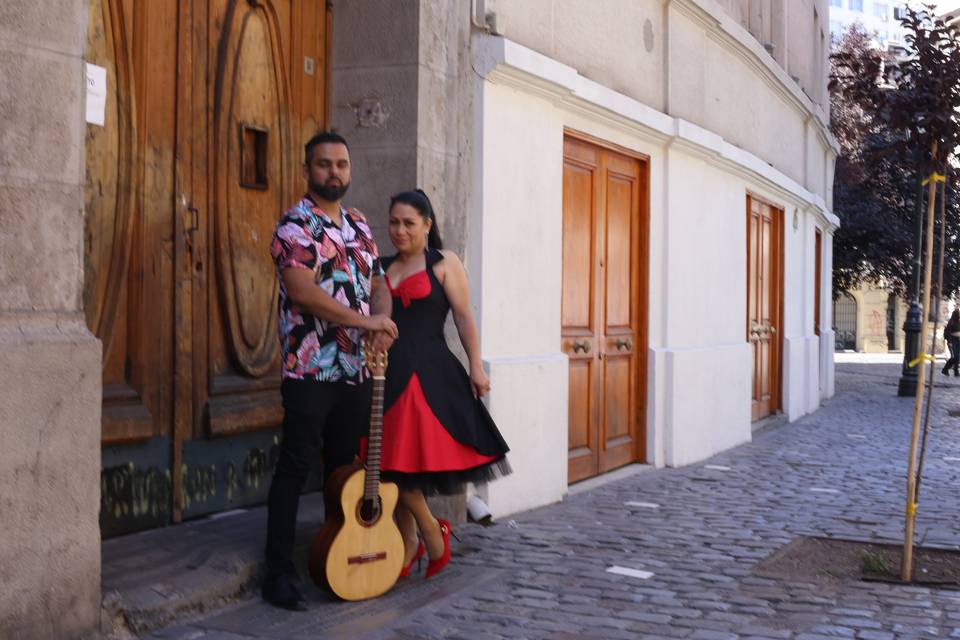 Músicos en la calle