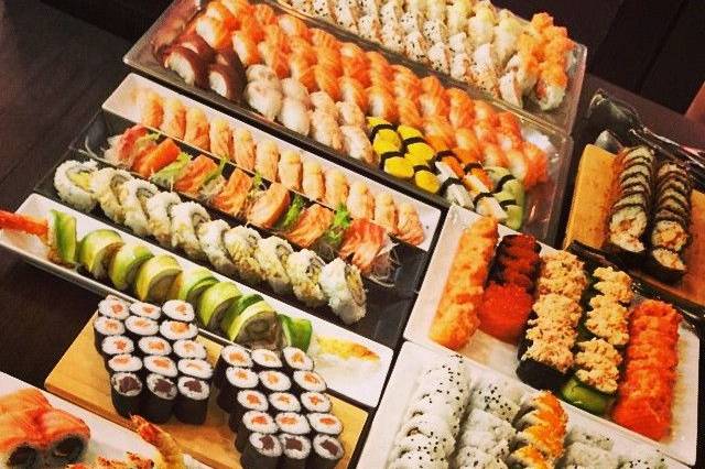 Sushi para matrimonios