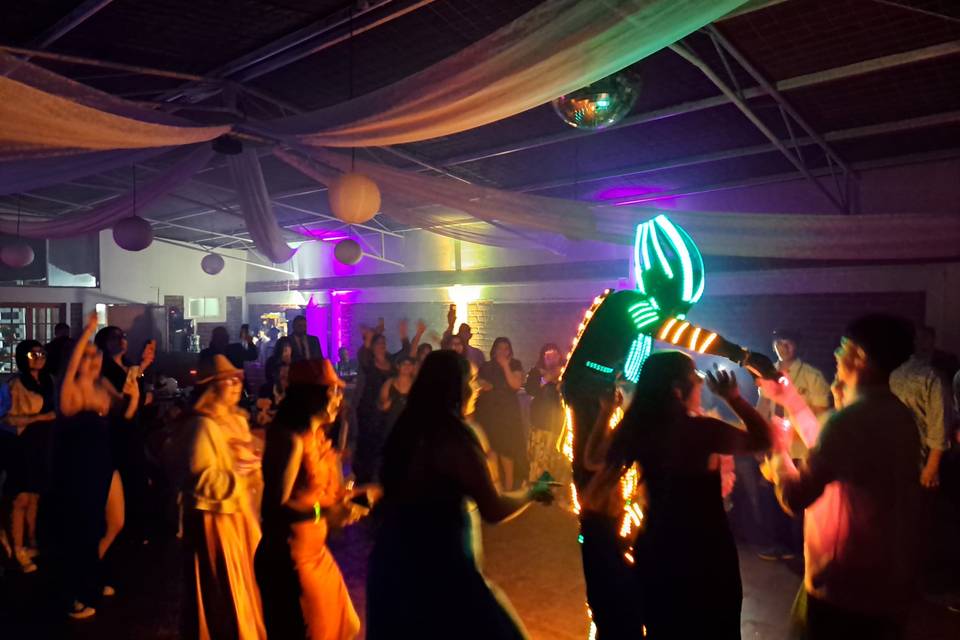 Robot led