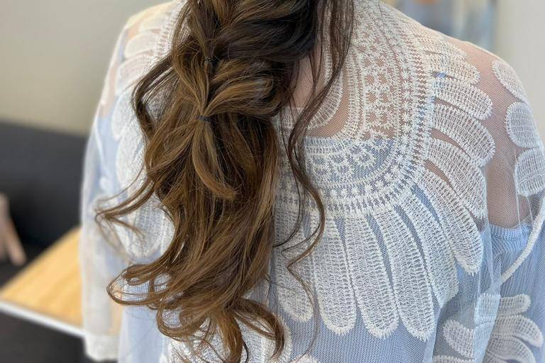 Peinado trenza boho