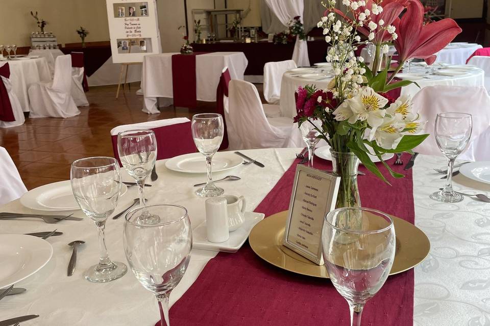 Mesas evento