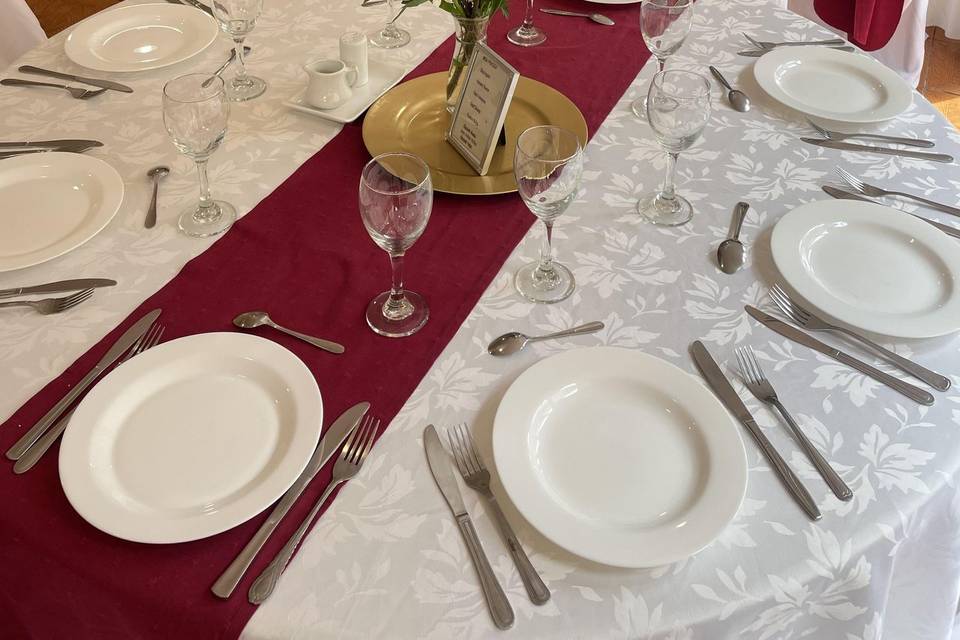 Mesa matrimonio