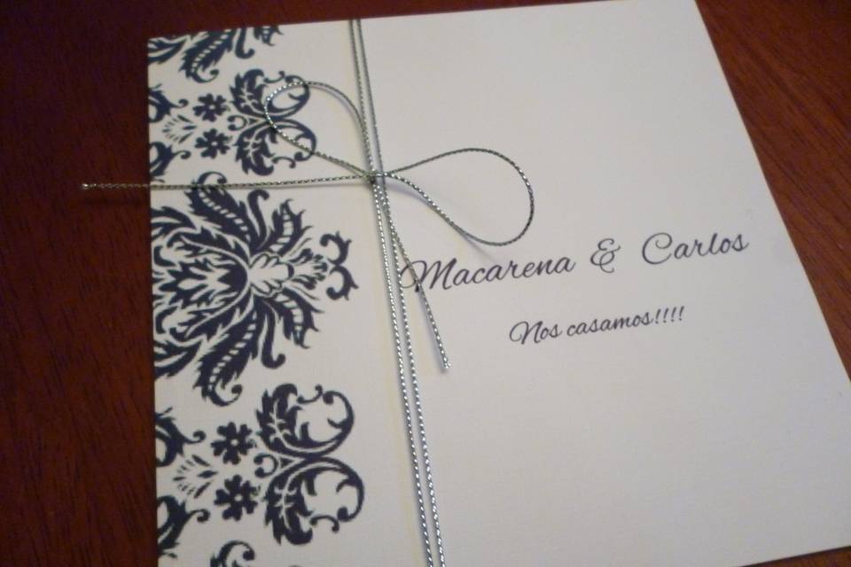 Elegante invitación