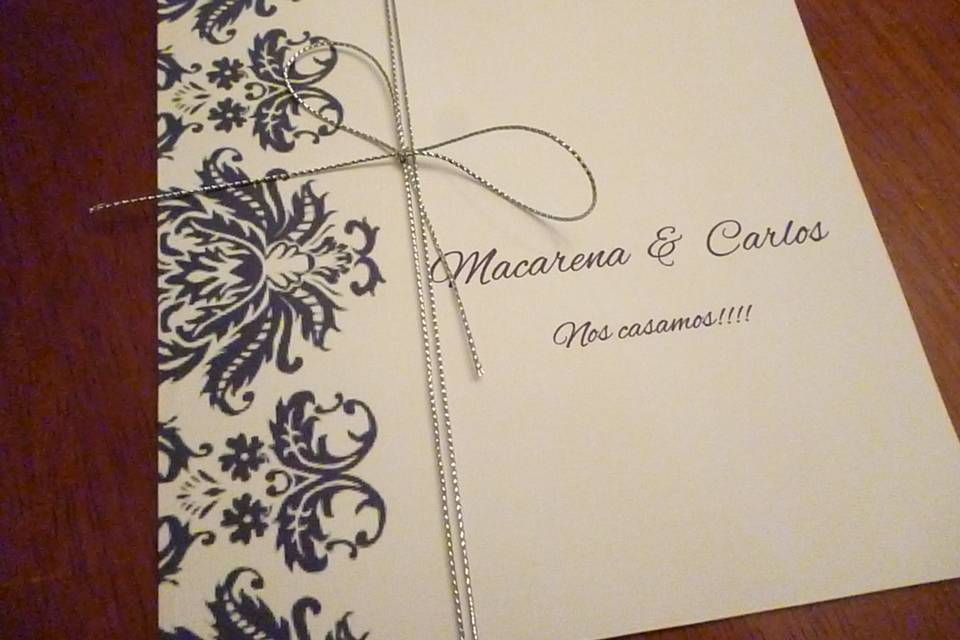 Elegante invitación