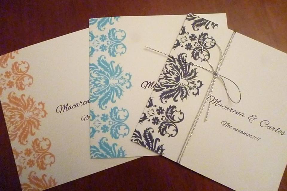 Invitaciones para matrimonios