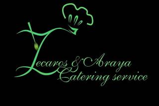 Lecaros & araya catering service logo