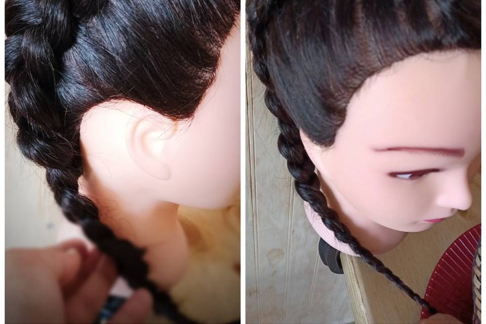 Boxing braids