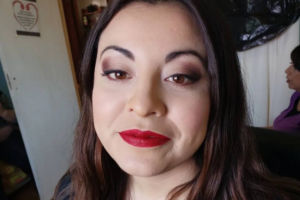 Labios rojos matte