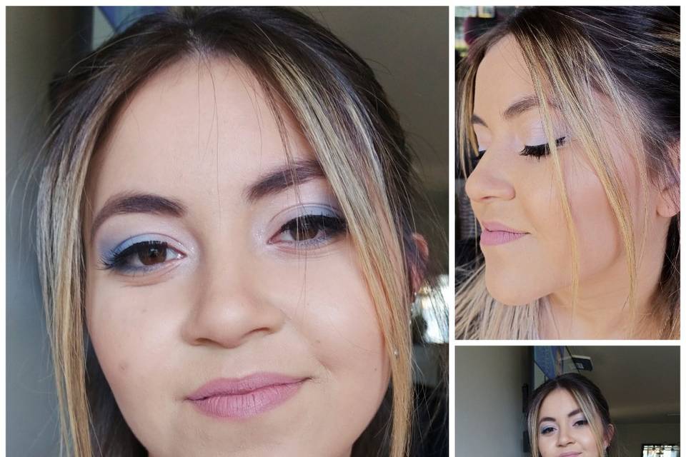 Makeup para fiesta de gala