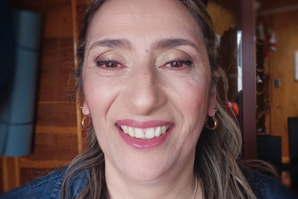 Sandra y su makeup fresh