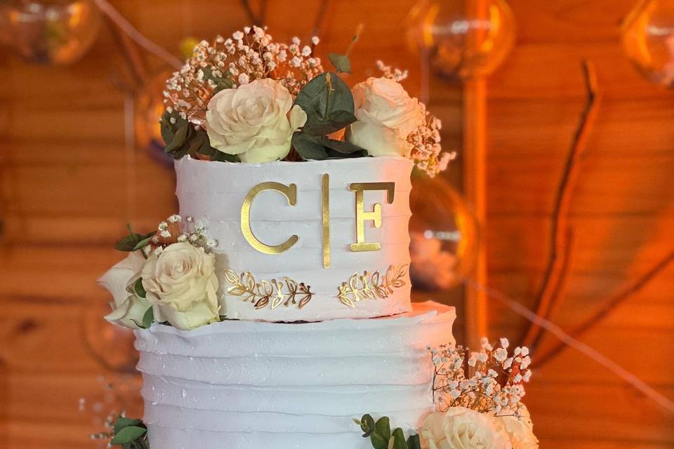 Pastel de novios.