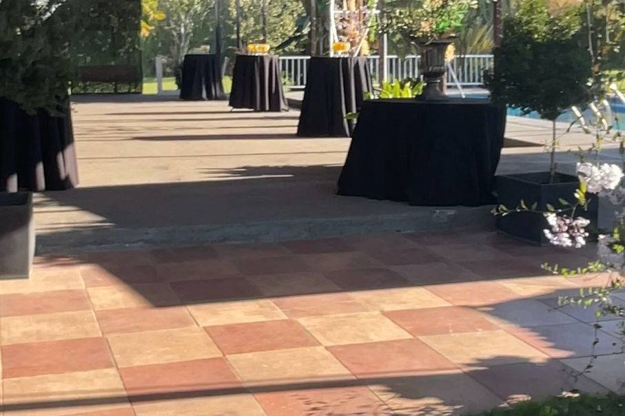 Terraza de cóctel